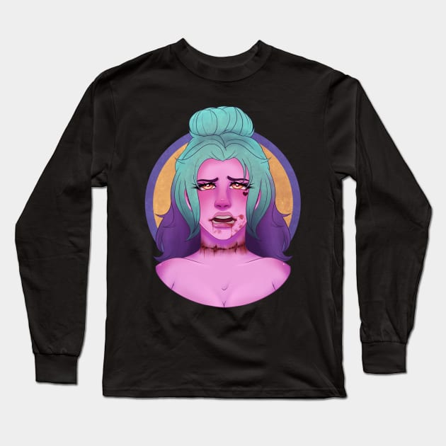 Hold Onto Your Head! - Pastel Gore [1] Long Sleeve T-Shirt by Hazardous Demons